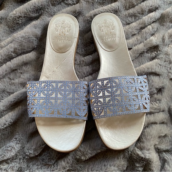 Vince Camuto Studded Slide Sandal - Eveera - Picture 2 of 10
